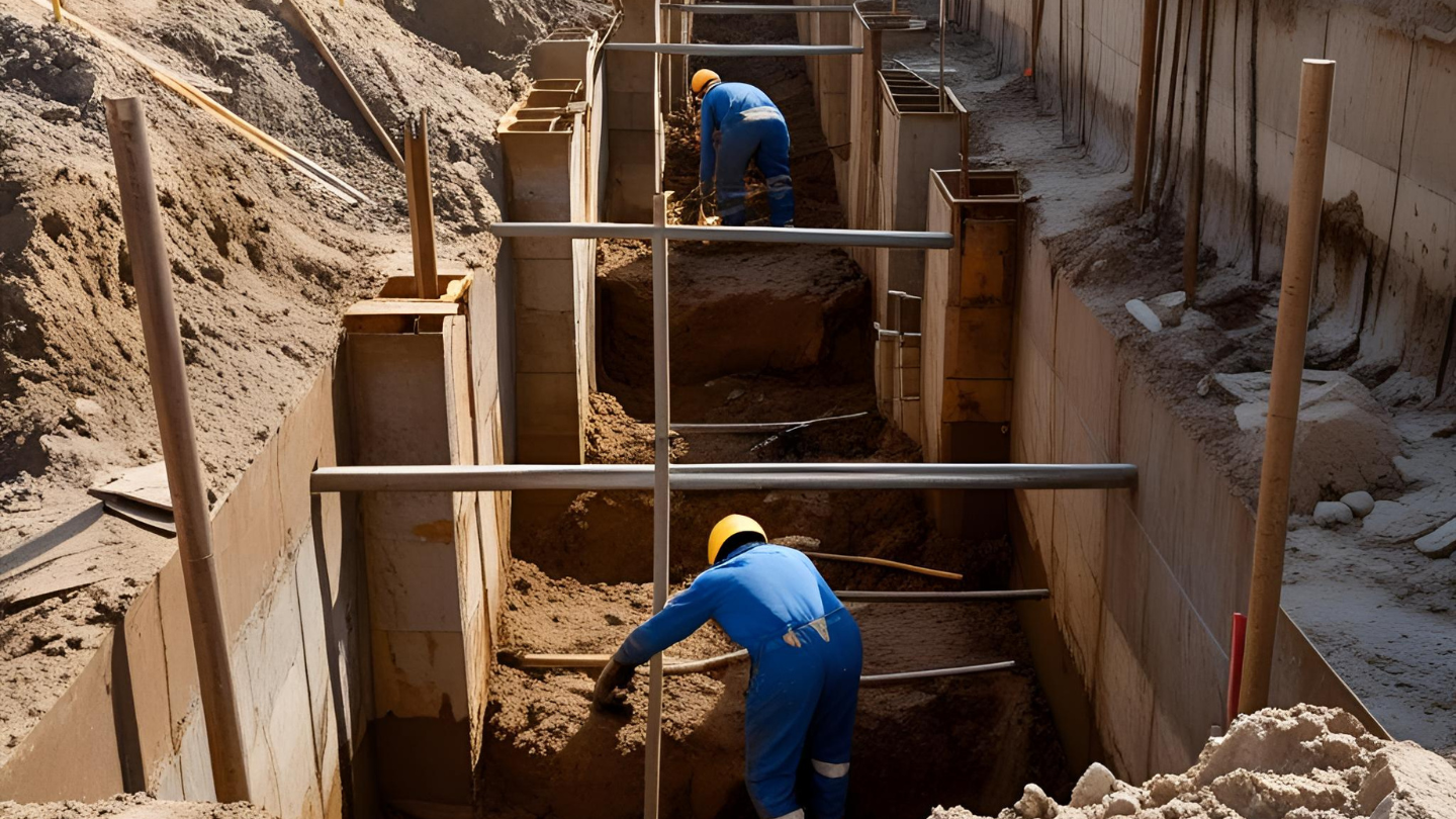 Underpinning companies London performing basement foundation strengthening